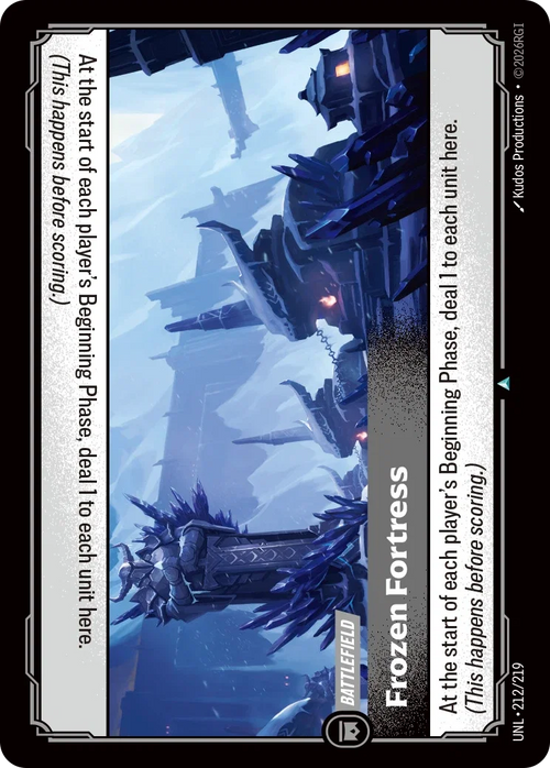 Frozen Fortress (Uncommon) [ Inglese / Cinese Semplificato ]