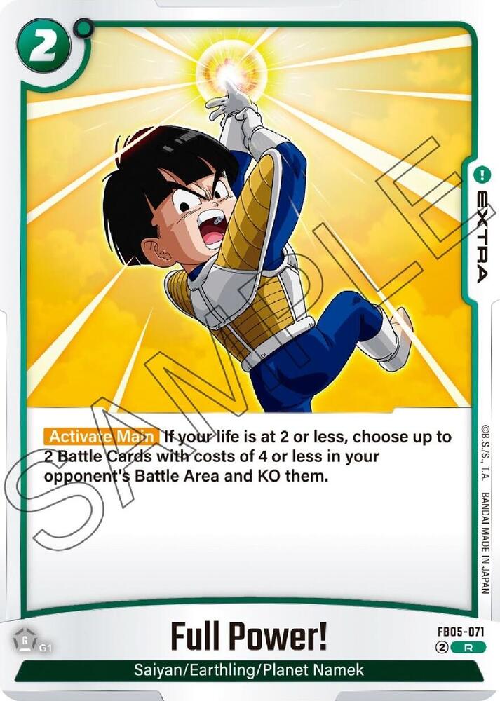 Full Power! FB05-071 [ Inglese / Giapponese ]