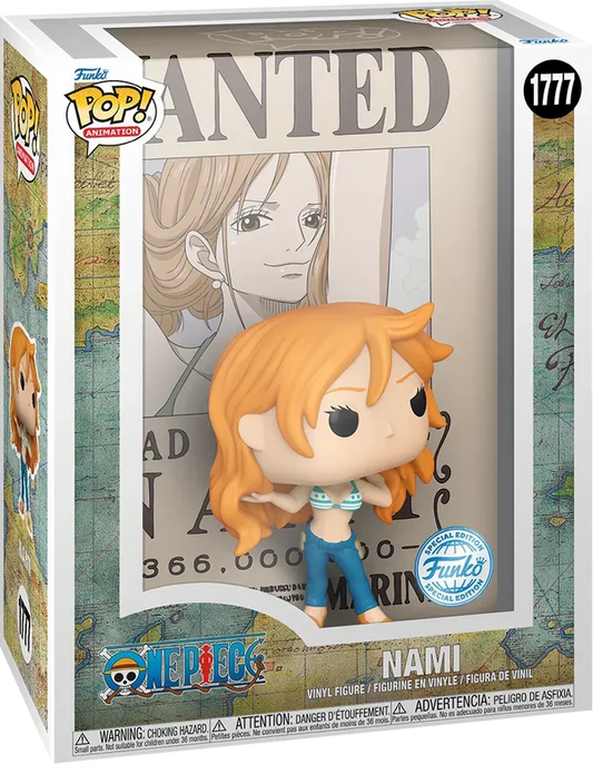 ONE PIECE - Nami Wanted Poster Special Edition Funko Pop 1777
