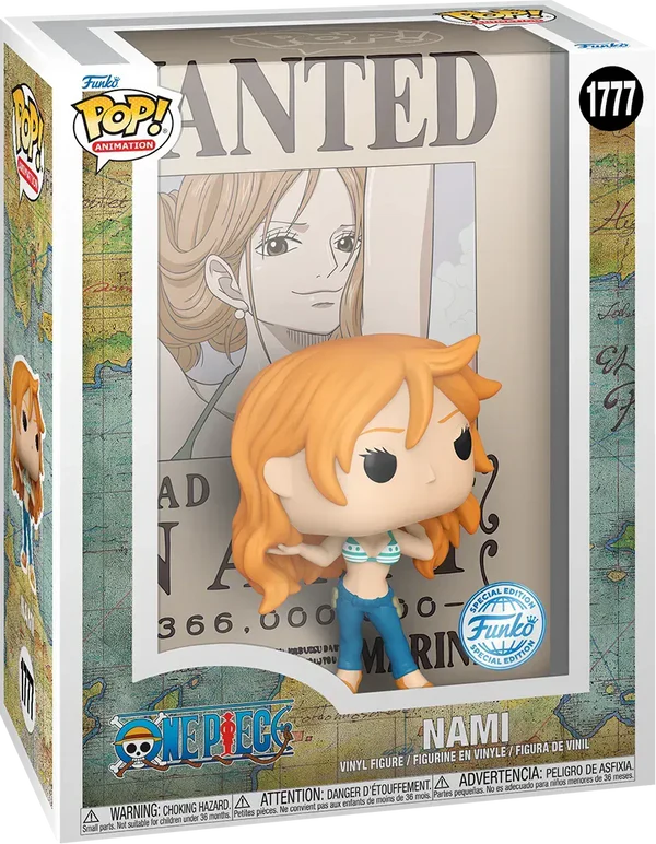 ONE PIECE - Nami Wanted Poster Special Edition Funko Pop 1777