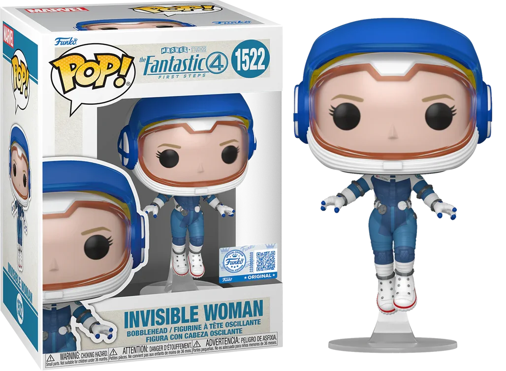 Funko POP! Marvel - The Fantastic 4 - First Step – Invisible Woman 1522 Limited Edition