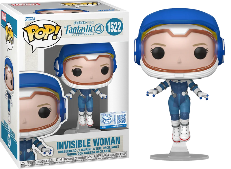 Funko POP! Marvel - The Fantastic 4 - First Step – Invisible Woman 1522 Limited Edition