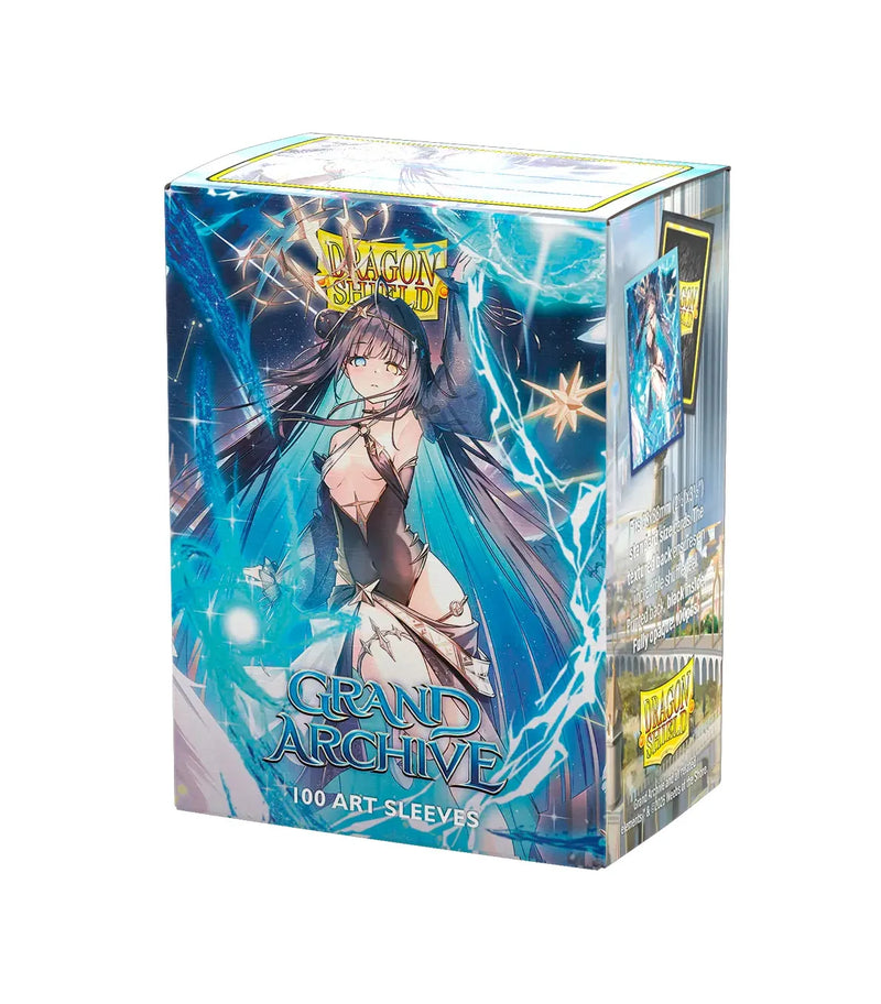 Grand Archive Deck Protector Art Dual Matte Raziel, Archangel of Libra (100) Bustine Protettive ENG