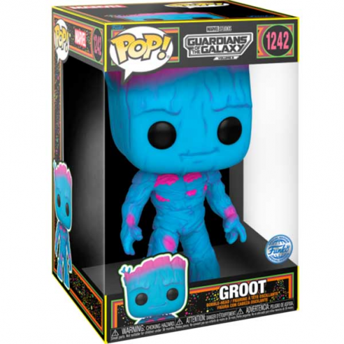 Funko Pop 1242 - Groot Black Light - Guardians of the Galaxy: Volume 3 (25cm) (Special Edition)