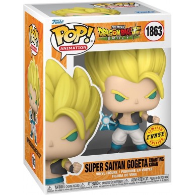 Funko Pop Animation 1863 - Super Saiyan Gogeta Charting Kidan - Dragon Ball Super: Broly (Chase)