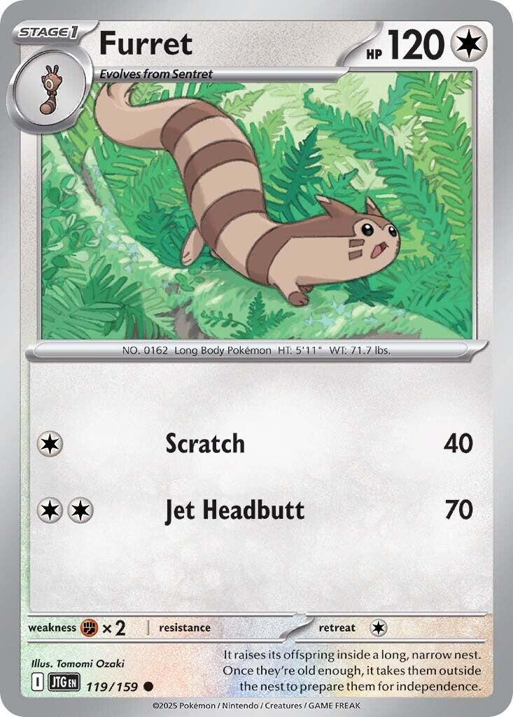Furret - Avventure Insieme 119/159 [ Italiano / Inglese ]