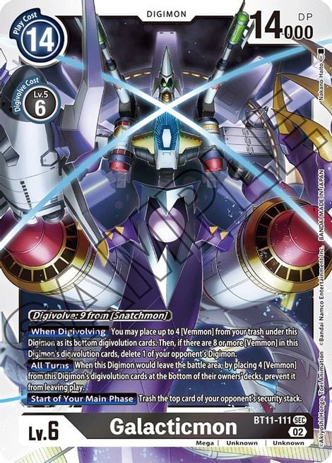 Galacticmon BT11-111 [ Inglese / Giapponese ]