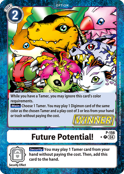 Future Potential! P-156 [ Inglese / Giapponese ]
