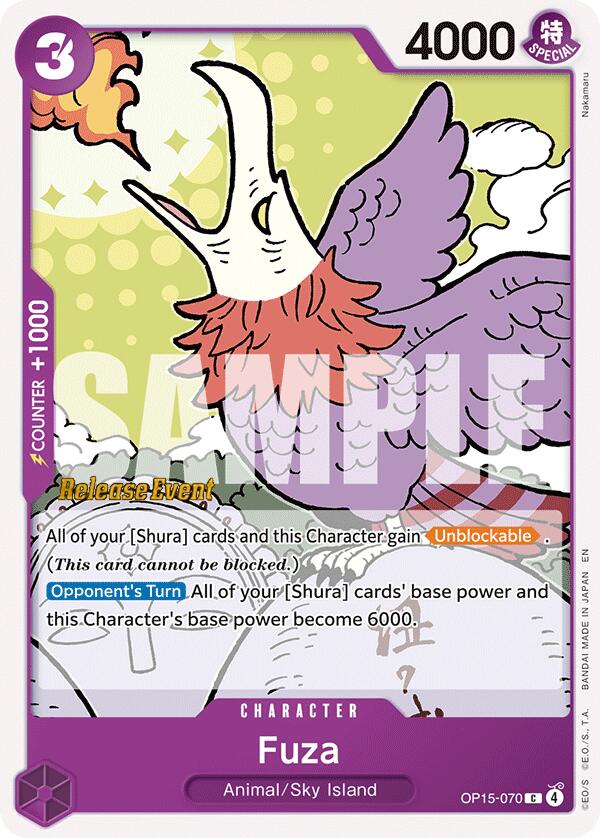 Fuza OP15-004 [ Inglese / Giapponese / Francese / Cinese Semplificato ]