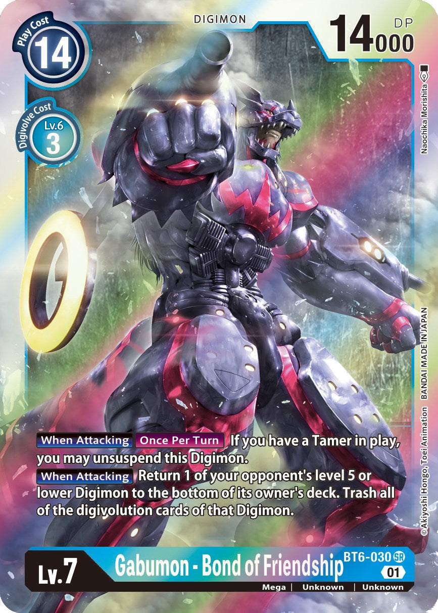 Gabumon - Bond of Friendship BT6-030 [ Inglese / Giapponese ]