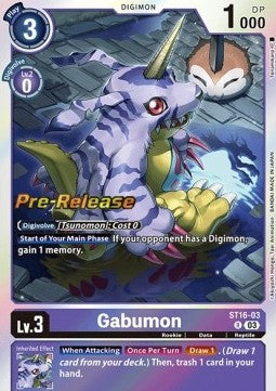 Gabumon ST16-03 [ Inglese / Giapponese ]