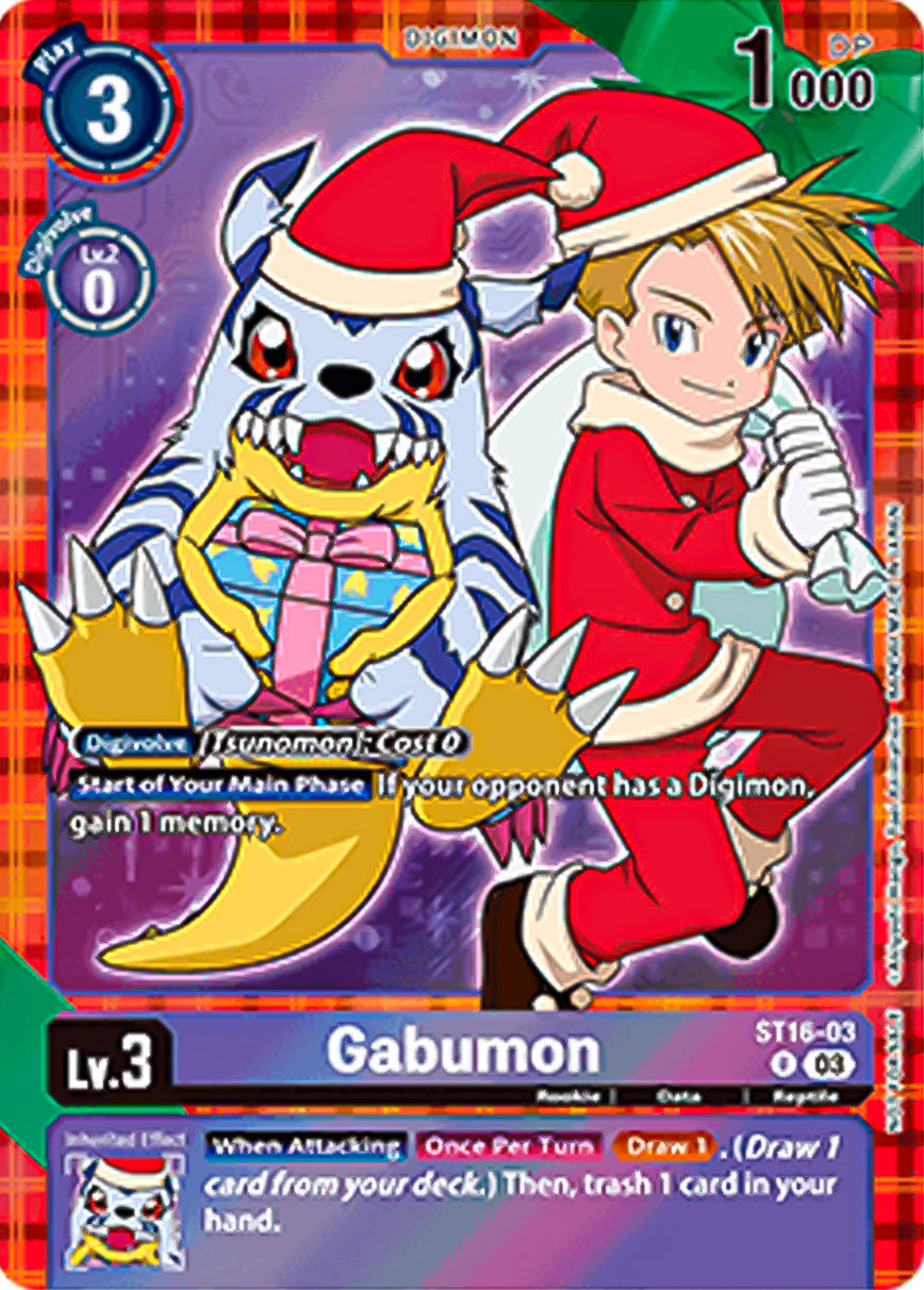 Gabumon ST16-03 [ Inglese / Giapponese ]