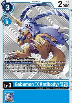Gabumon BT9-020 [ Inglese / Giapponese ]