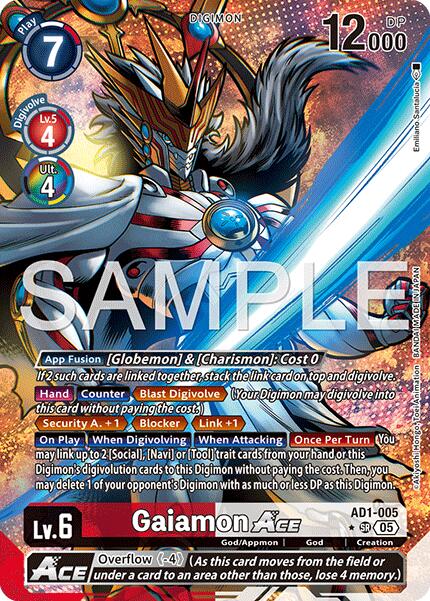 Gaiamon ACE AD1-005 [ Inglese / Giapponese ]