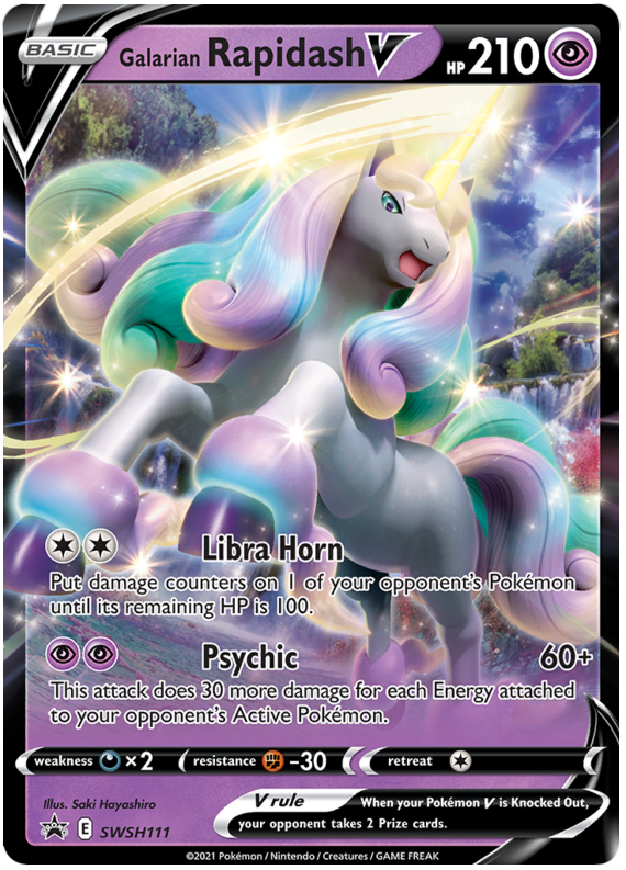 Rapidash di Galar V - Regno Glaciale 167/198 [ Italiano / Inglese ]