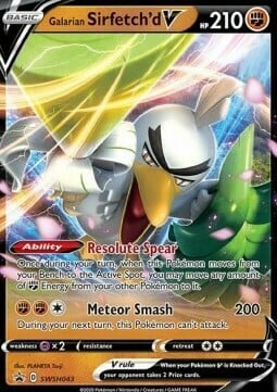 Sirfetch'd di Galar V - Voltaggio Sfolgorante 174/185 [ Italiano / Inglese ]