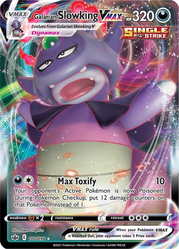 Slowking di Galar VMAX - Regno Glaciale 100/198 [ Italiano / Inglese ]