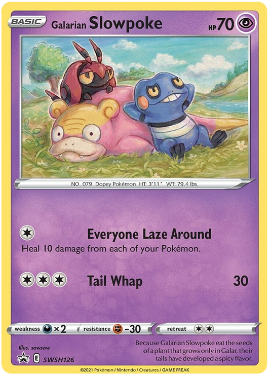 Slowpoke di Galar - SPSC Promo SWSH 126 [ Italiano / Inglese ]