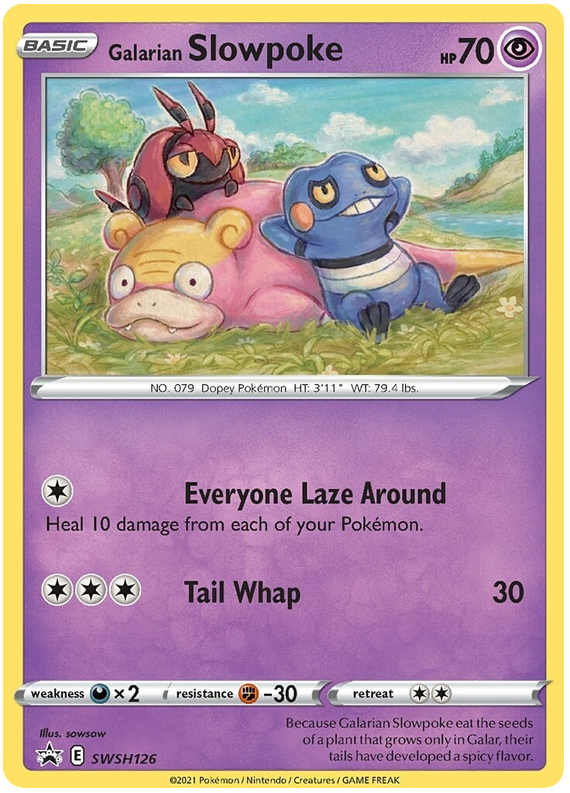 Slowpoke di Galar - SPSC Promo SWSH 126 [ Italiano / Inglese ]