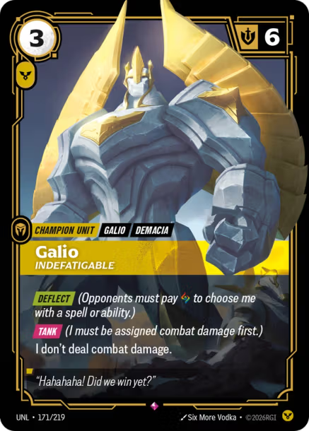 Galio - Indefatigable (Showcase) [ Inglese / Cinese Semplificato ]