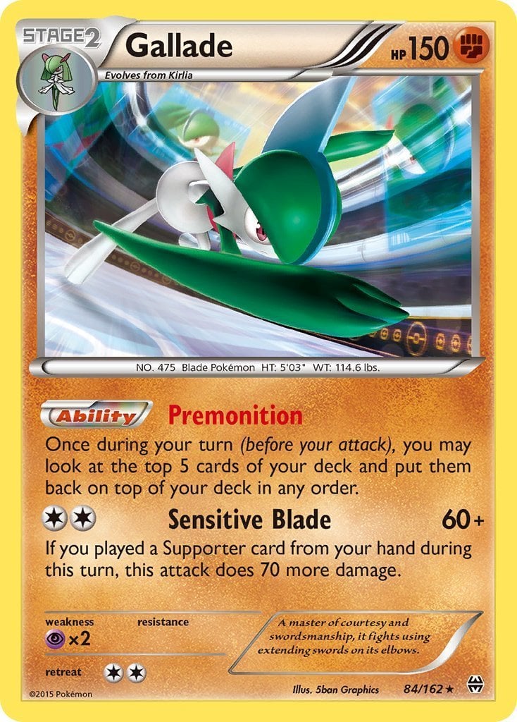 Gallade - Turbo Blitz 84/162 [ Italiano / Inglese ]