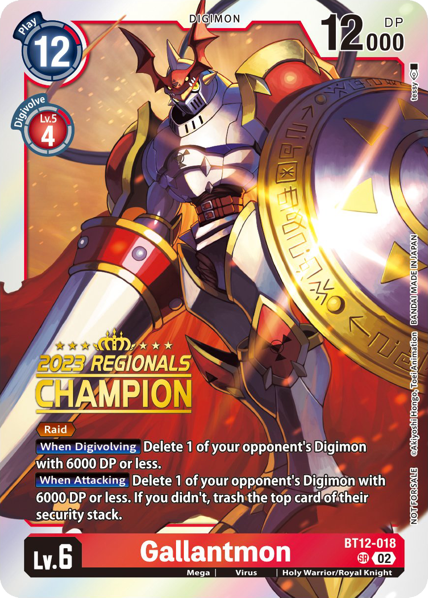 Gallantmon BT12-018 [ Inglese / Giapponese ]