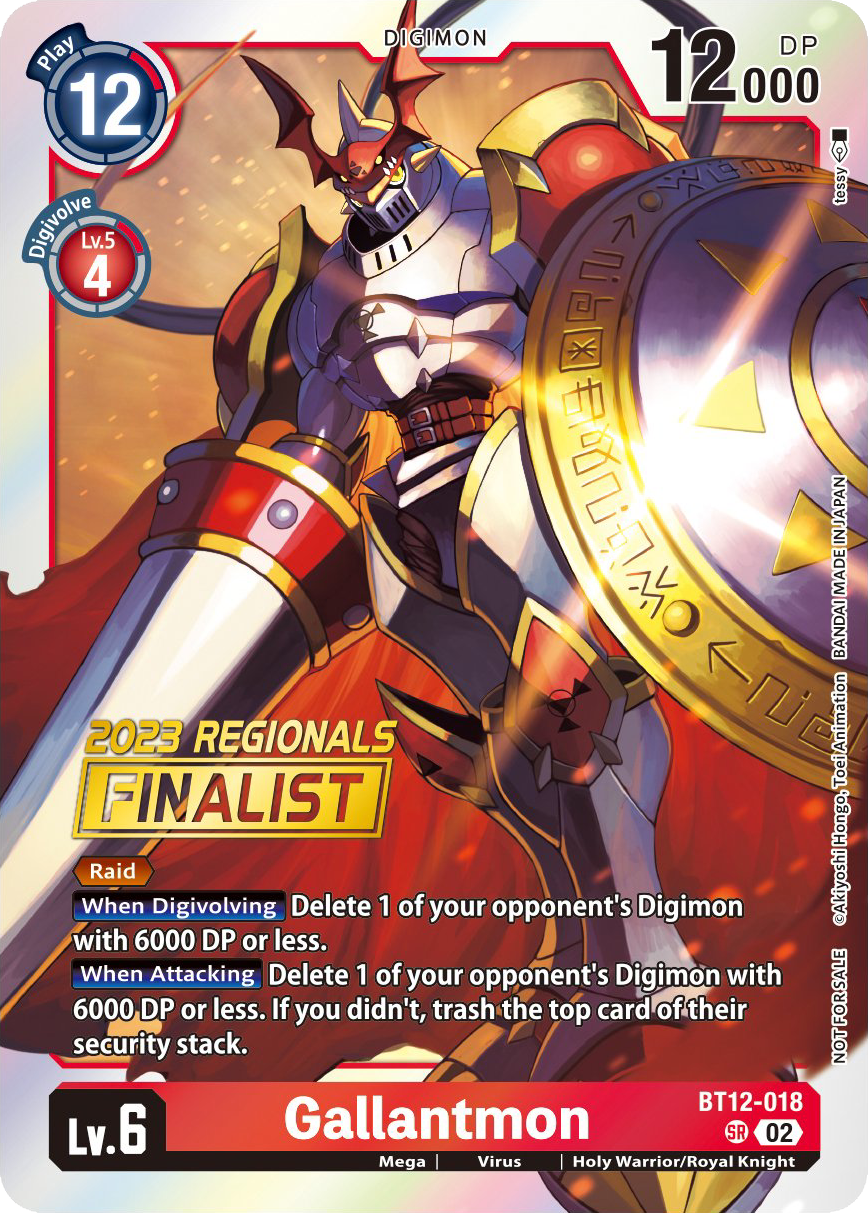 Gallantmon BT12-018 [ Inglese / Giapponese ]