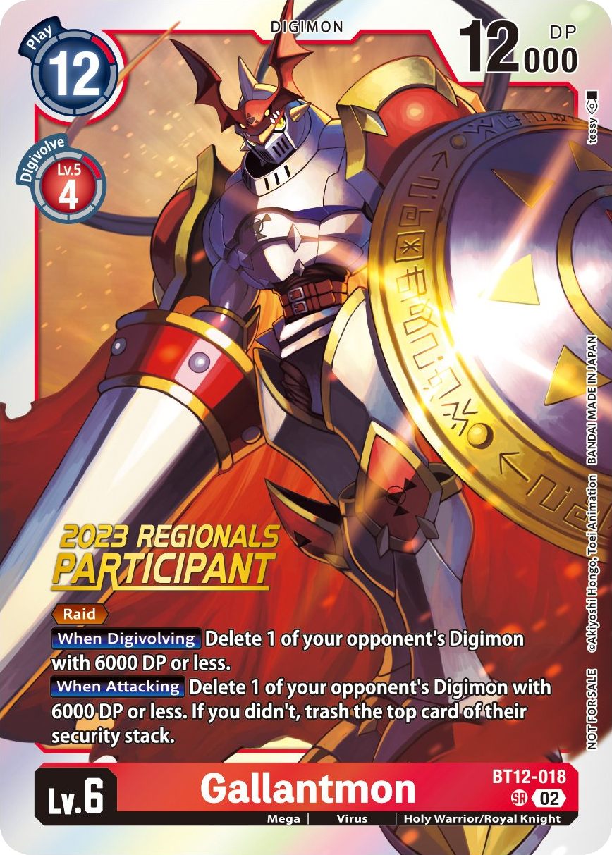 Gallantmon BT12-018 [ Inglese / Giapponese ]