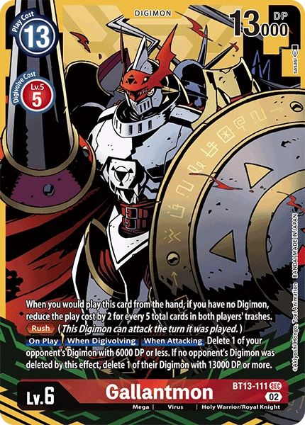 Gallantmon BT13-111 [ Inglese / Giapponese ]