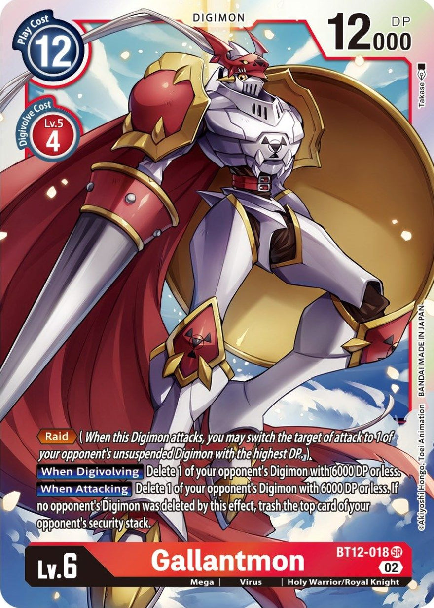 Gallantmon BT12-018 [ Inglese / Giapponese ]