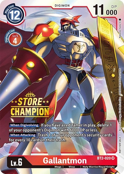 Gallantmon BT2-020 [ Inglese / Giapponese ]