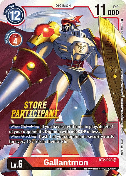 Gallantmon BT2-020 [ Inglese / Giapponese ]