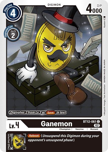 Ganemon BT12-061 [ Inglese / Giapponese ]