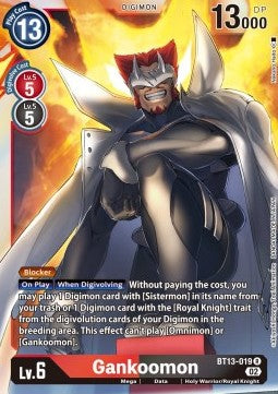Gankoomon BT13-019 [ Inglese / Giapponese ]