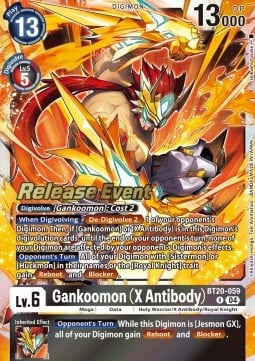 Gankoomon (X Antibody) BT20-059 [ Inglese / Giapponese ]