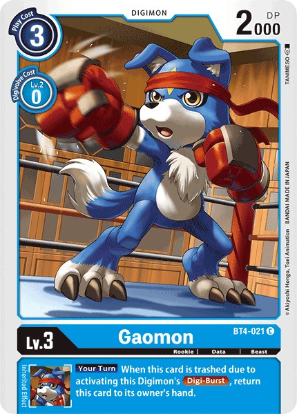 Gaomon BT4-021 [ Inglese / Giapponese ]