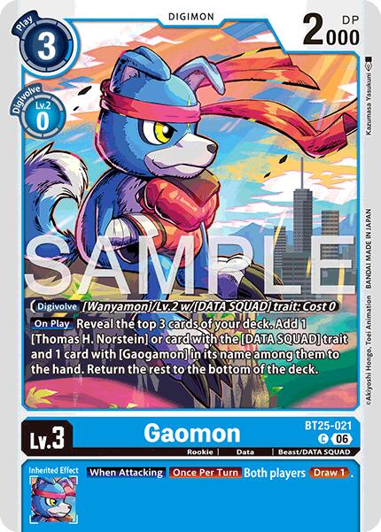 Gaomon BT25-021 [ Inglese / Giapponese ]