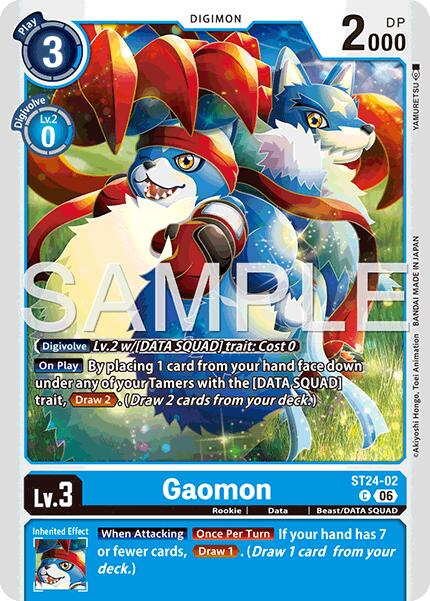 Gaomon ST24-02 [ Inglese / Giapponese ]