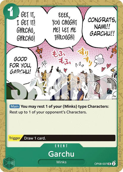 Garchu OP08-037 [ Inglese / Giapponese / Francese / Cinese Semplificato ]