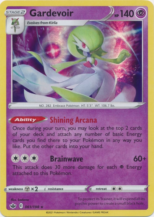 Gardevoir - Regno Glaciale 061/198 [ Italiano / Inglese ]