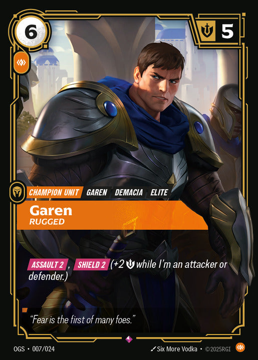 Garen - Rugged (Promo) [ Inglese / Cinese Semplificato ]