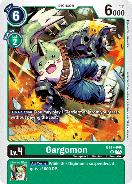 Gargomon BT17-046 [ Inglese / Giapponese ]