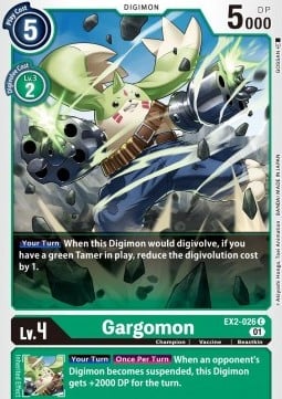 Gargomon EX2-026 [ Inglese / Giapponese ]
