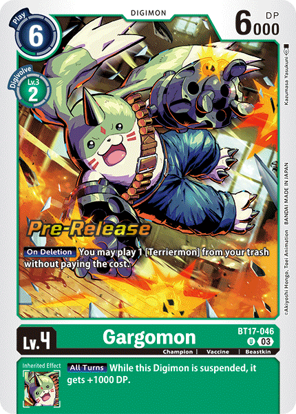 Gargomon BT17-046 [ Inglese / Giapponese ]