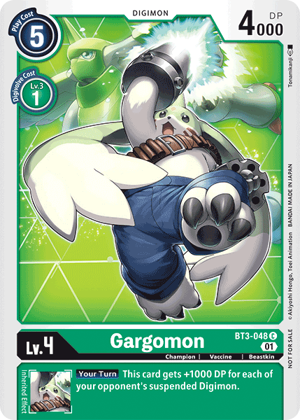 Gargomon BT3-048 [ Inglese / Giapponese ]