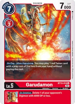 Garudamon BT13-014 [ Inglese / Giapponese ]