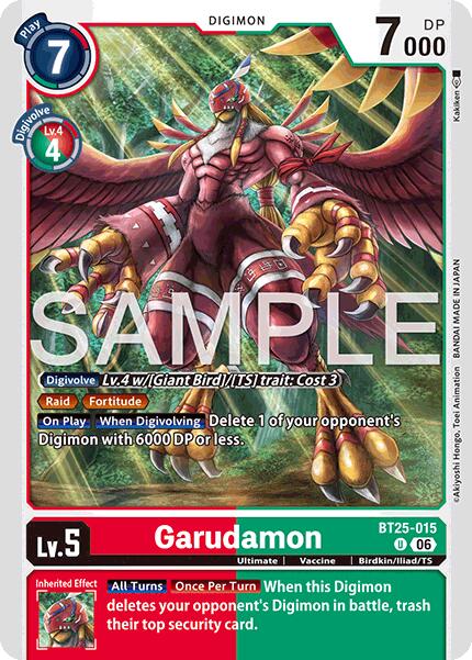 Garudamon BT25-015 [ Inglese / Giapponese ]