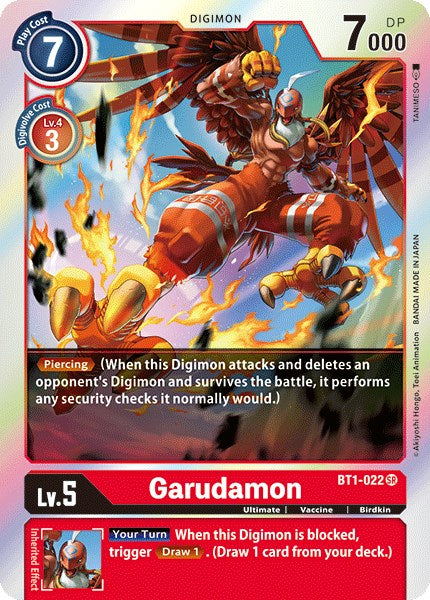 Garudamon BT1-022 [ Inglese / Giapponese ]