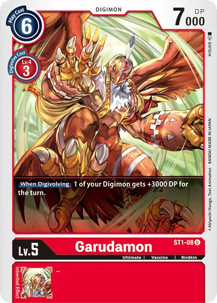 Garudamon ST1-08 [ Inglese / Giapponese ]