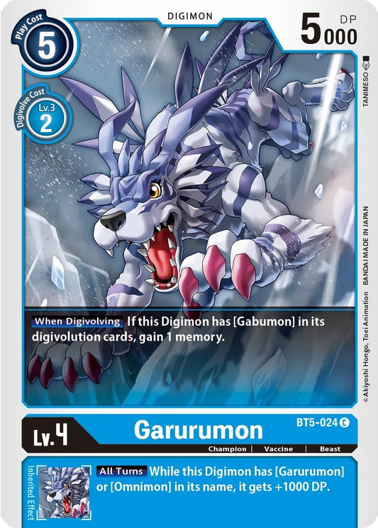 Garurumon BT5-024 [ Inglese / Giapponese ]
